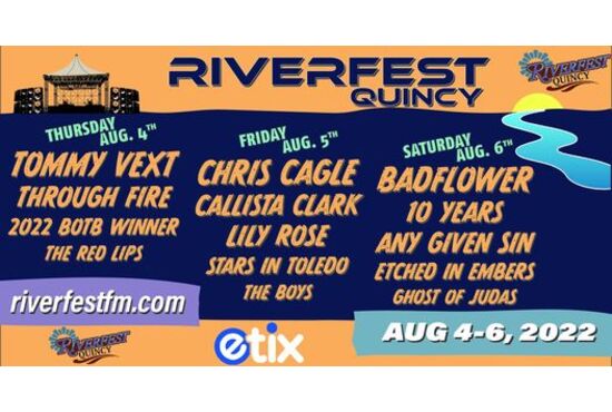 Riverfest Quincy 3 Day pass