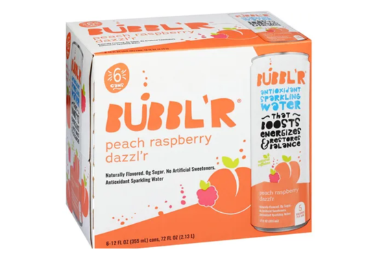  Bubbl'r Peach Raspberry Dazzl'r