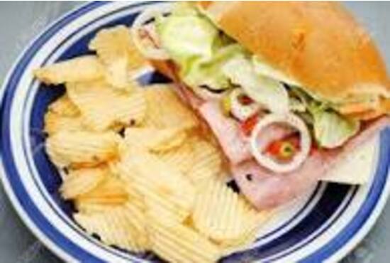 SUB SANDWICH WITH CHIPS CERTIFICATE